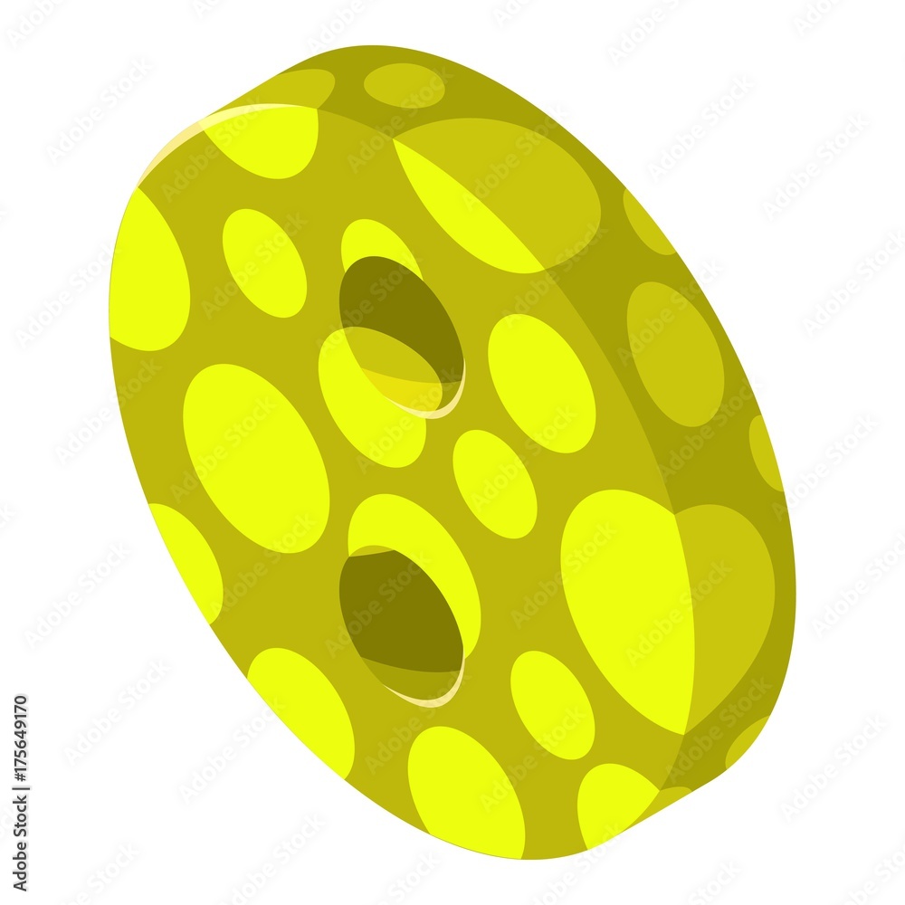 Button shirt icon, isometric 3d style Button shirt icon, isometric 3d style