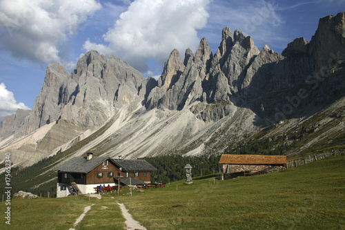 Brogles Huette, Geisslerspitzen, South Tyrol photo