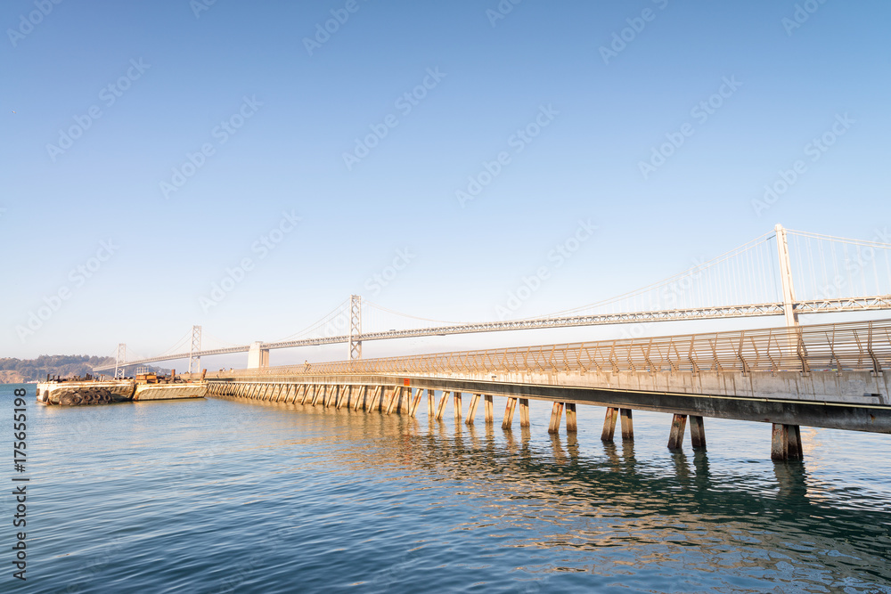 Bay Bridge from Embarcadero, San Francisco