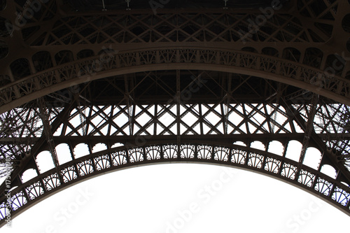 Obraz na płótnie Eiffel tower in Paris w salonie