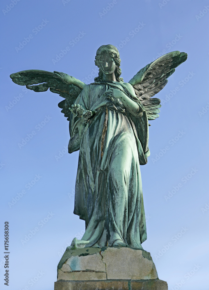 Fototapeta premium Angel Statue, cemetery