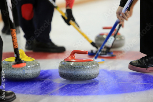 Slika na platnu Curling.