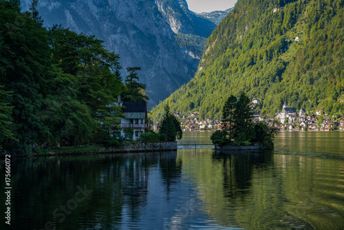 View of Hallstatt from Hallstatt Lake