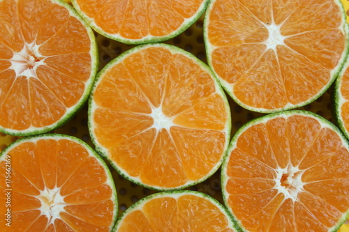 tangerines background