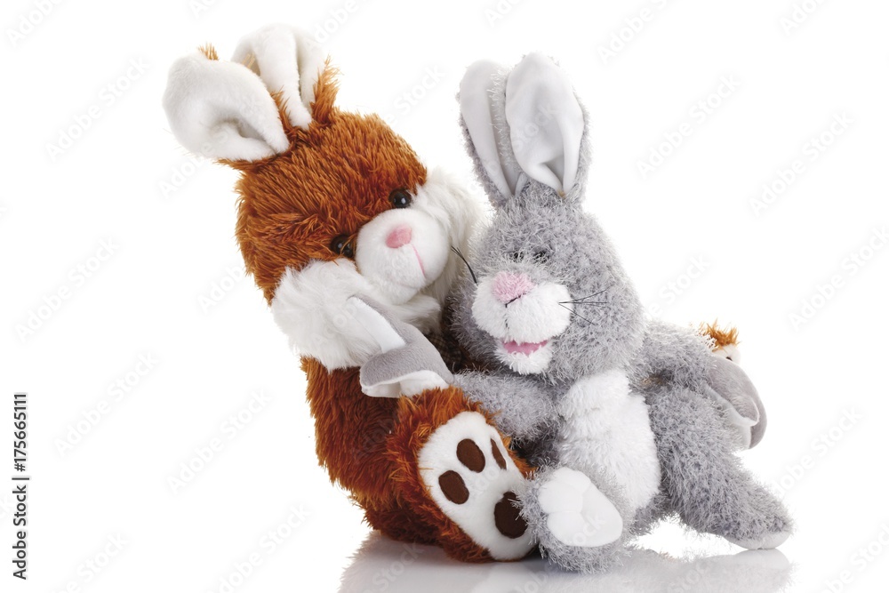 Two east bunny soft toys Two east bunny soft toys