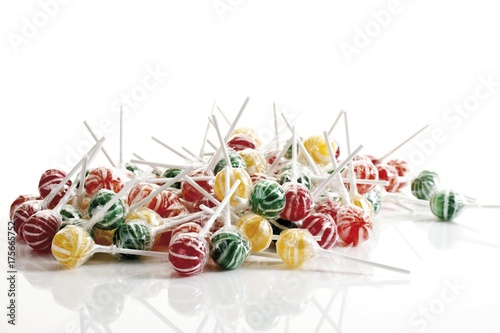 Striped lollies