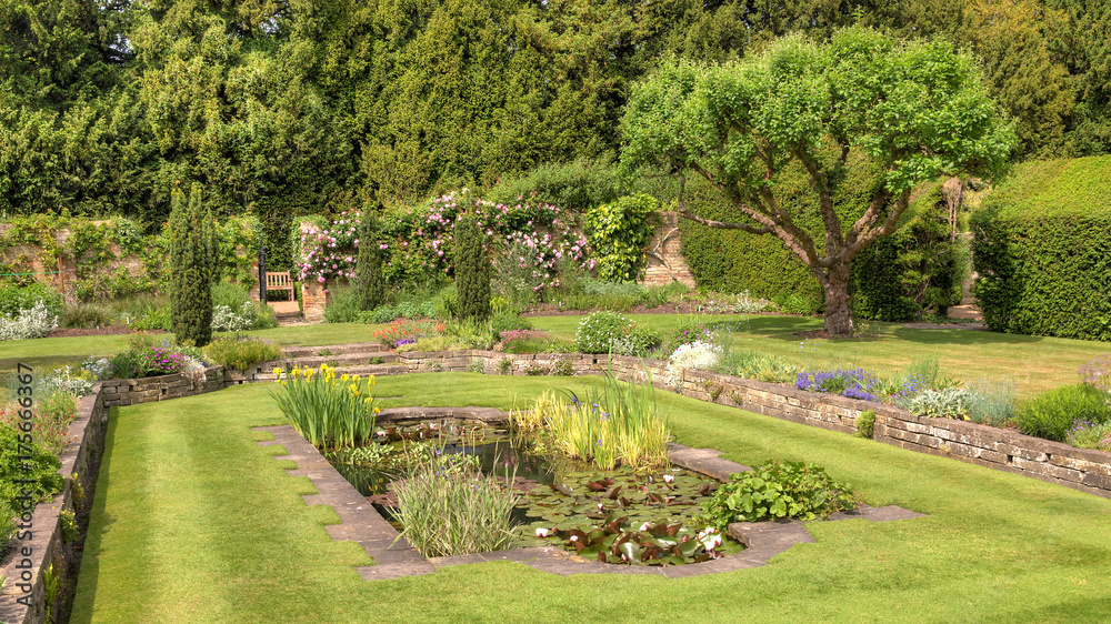 Clare College garden 