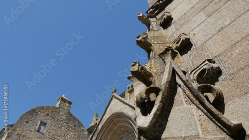 San Michele abbazia di Mont Saint Michel in Normandia photo