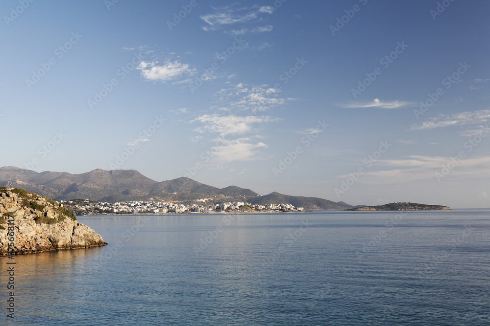 Agios Nikolaos (Aghios Nikolaos), Gulf of Mirabello (Mirambello), Eastern Crete, Greece, Europe