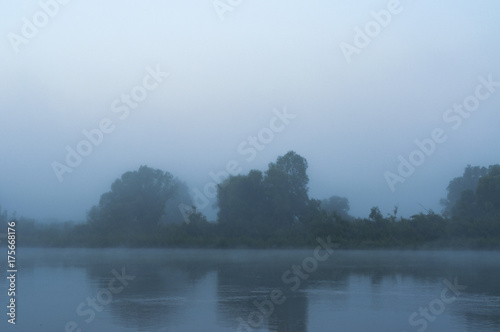 foggy dawn