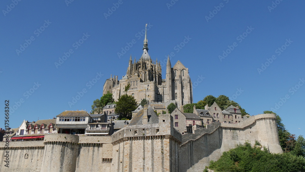 Obraz premium Mont Saint Michel Normandia