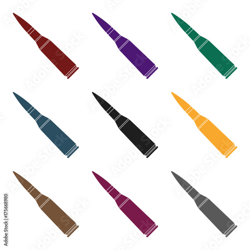 Mexican tapir icon in black style isolated on white background. Mexico country symbol stock vector illustration.