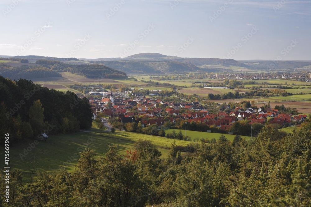 Fuchsstadt, Rhoen, Franconia, Bavaria, Germany, Europe
