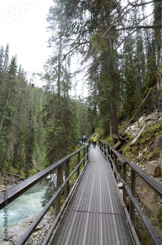 Johnston Canyon Trail at Banff National Park, Canada