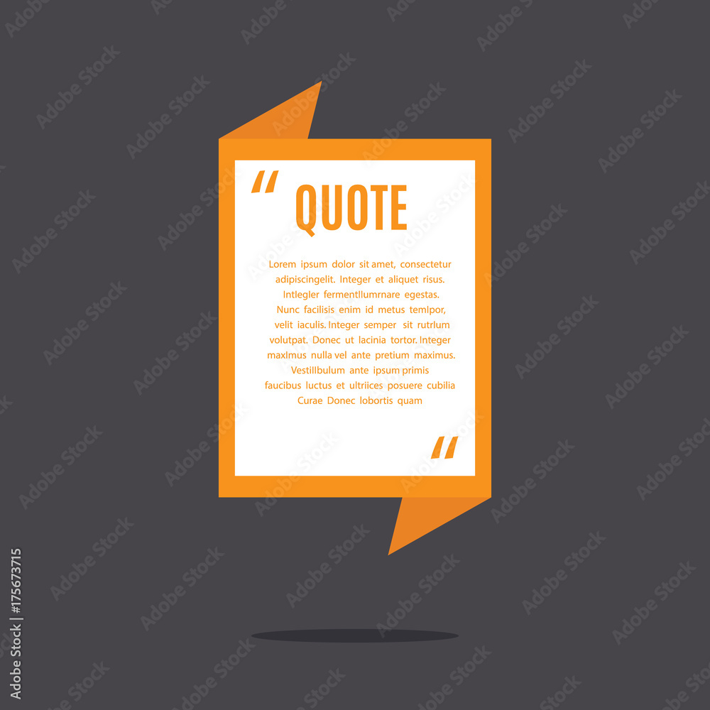Inspirational quote template Inspirational quote template
