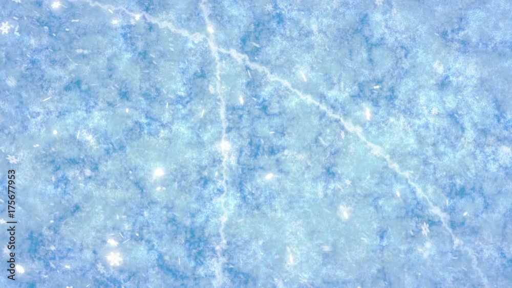 Shifting Water Under Ice motion background with snow Shifting Water Under Ice motion background with snow