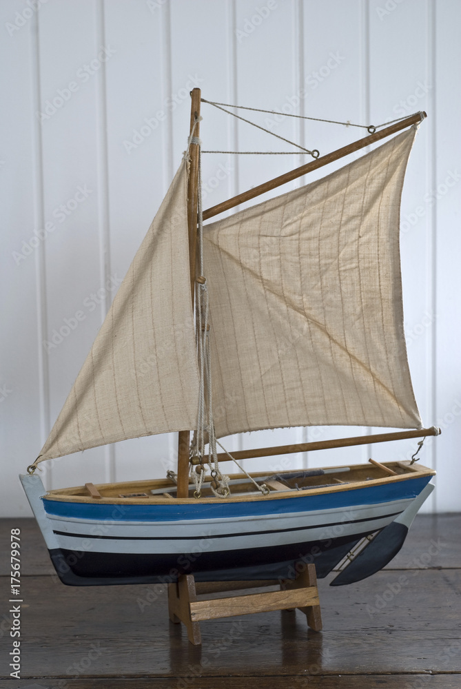 Historic sailing boat model