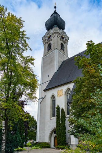 Exterior View of the Parish Church of St. Georgen photo