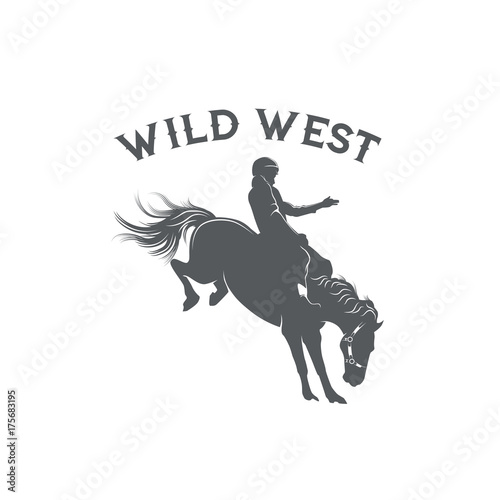Wild west rodeo template