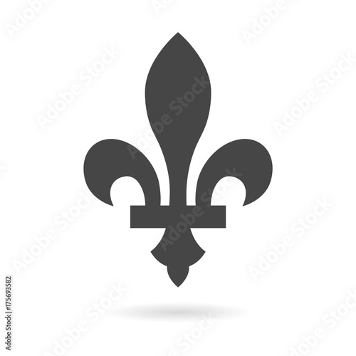 Fleur de lis icon, Fleur-de-lis sign