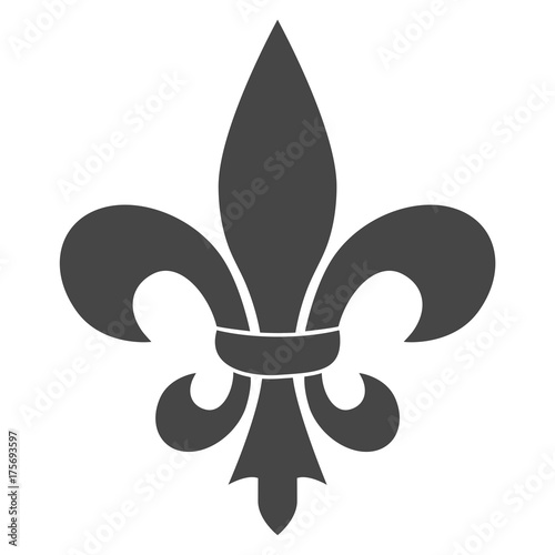 Fleur de lis icon, Fleur-de-lis sign