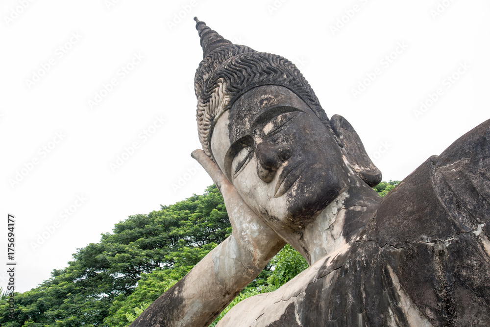 Obraz premium Xieng Khuan Temple Buddha park Viengtiane Laos