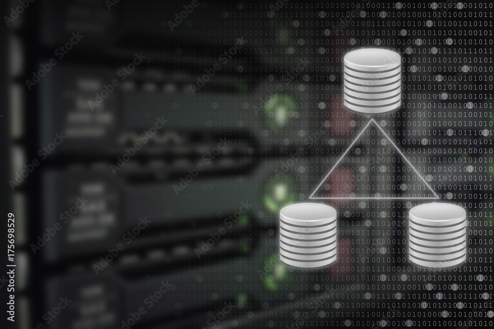 konzept zur datenspeicherung - server mit festplatten konzept zur datenspeicherung - server mit festplatten