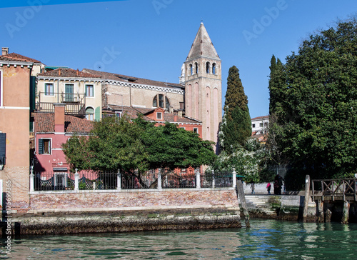 Venetian district overlooking a quiet canal