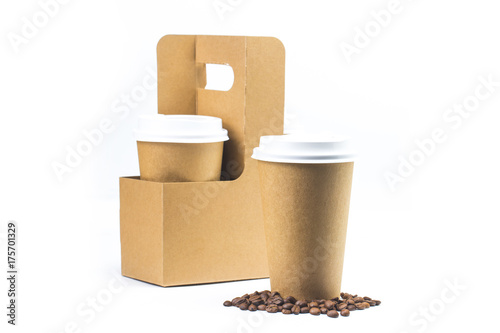 Coffee cups, kraft cups, disposable cups