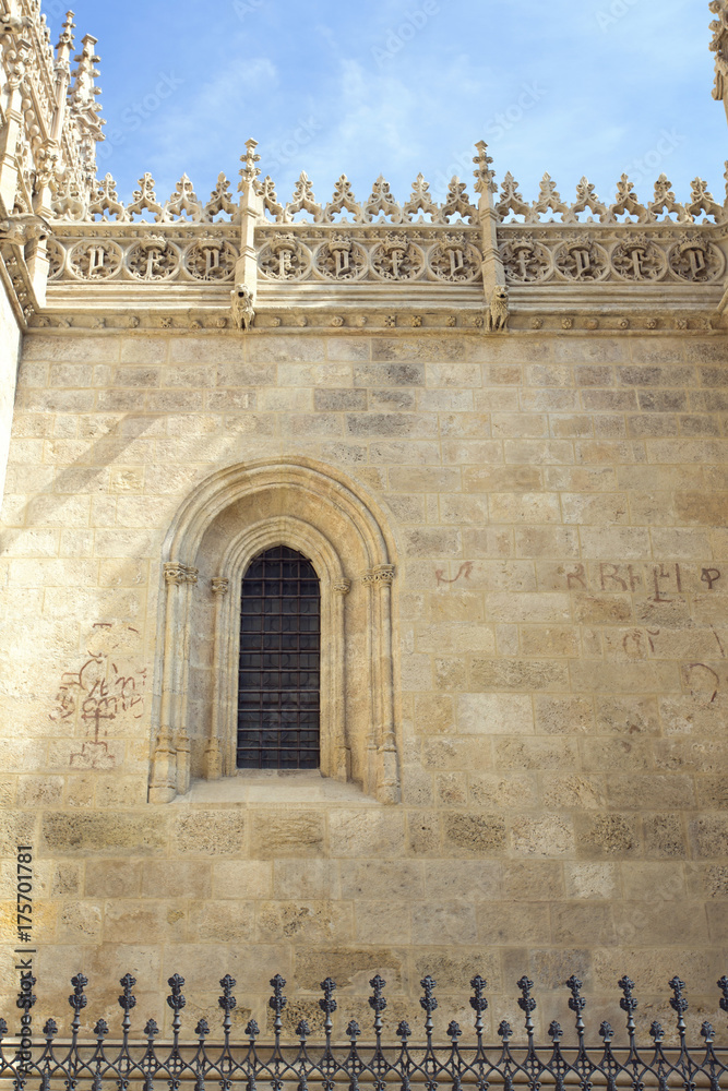 Obraz premium The famous cathedral in Granada, Andalusia