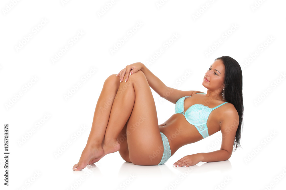 brunette in sexy lingerie brunette in sexy lingerie