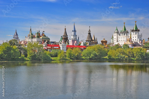 Moscow. The views of the Izmailovo Kremlin