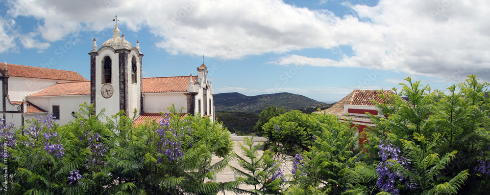Naklejka premium Sao Bras de Alportel main church