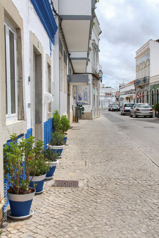 Typical street of Algarve