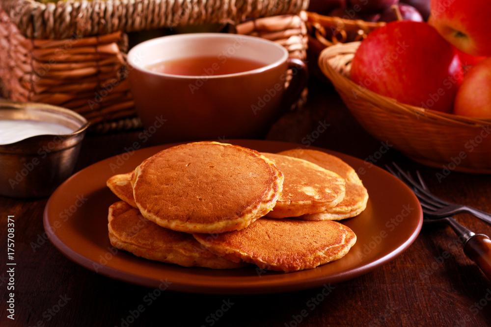 Spicy pumpkin pancakes Spicy pumpkin pancakes