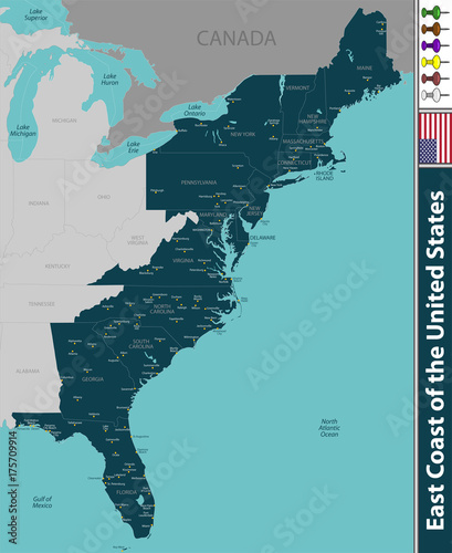 East Coast of the United States
