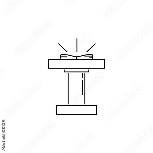 church platform icon