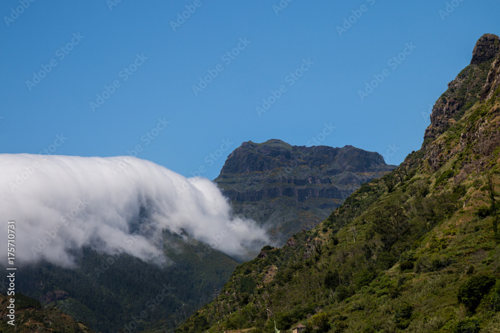 Mountain landscapes of Madeira Island