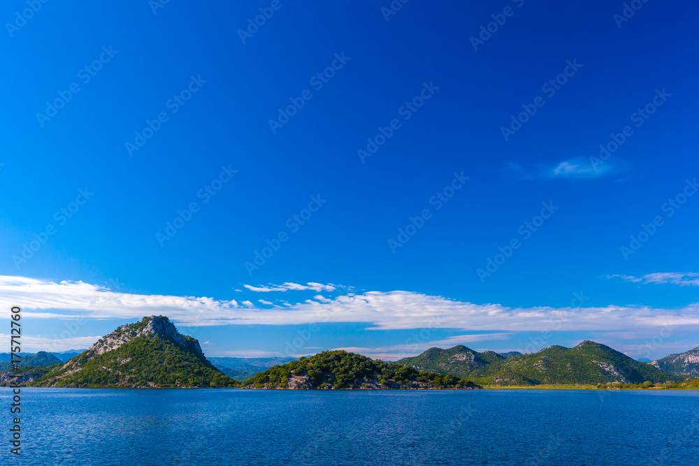 Valley of the Skadar Lake. Montenegro.