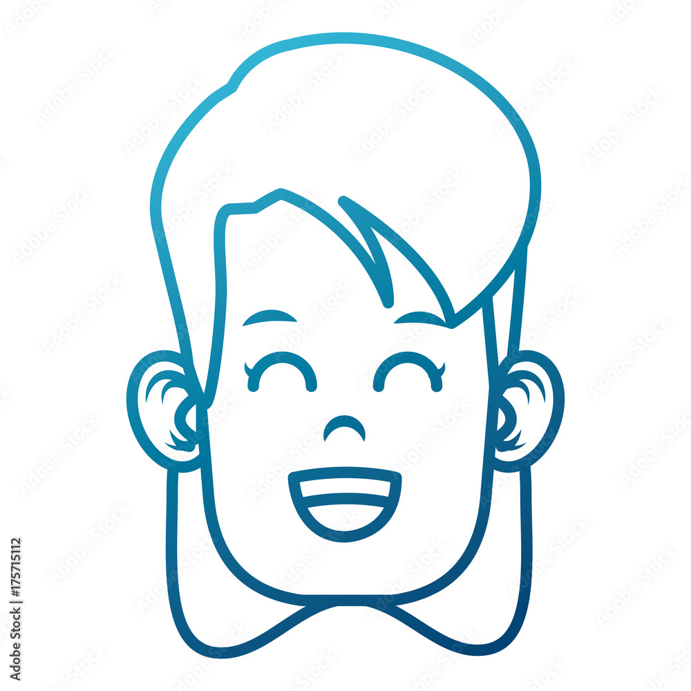 Cute girl cartoon icon vector illustration graphic design