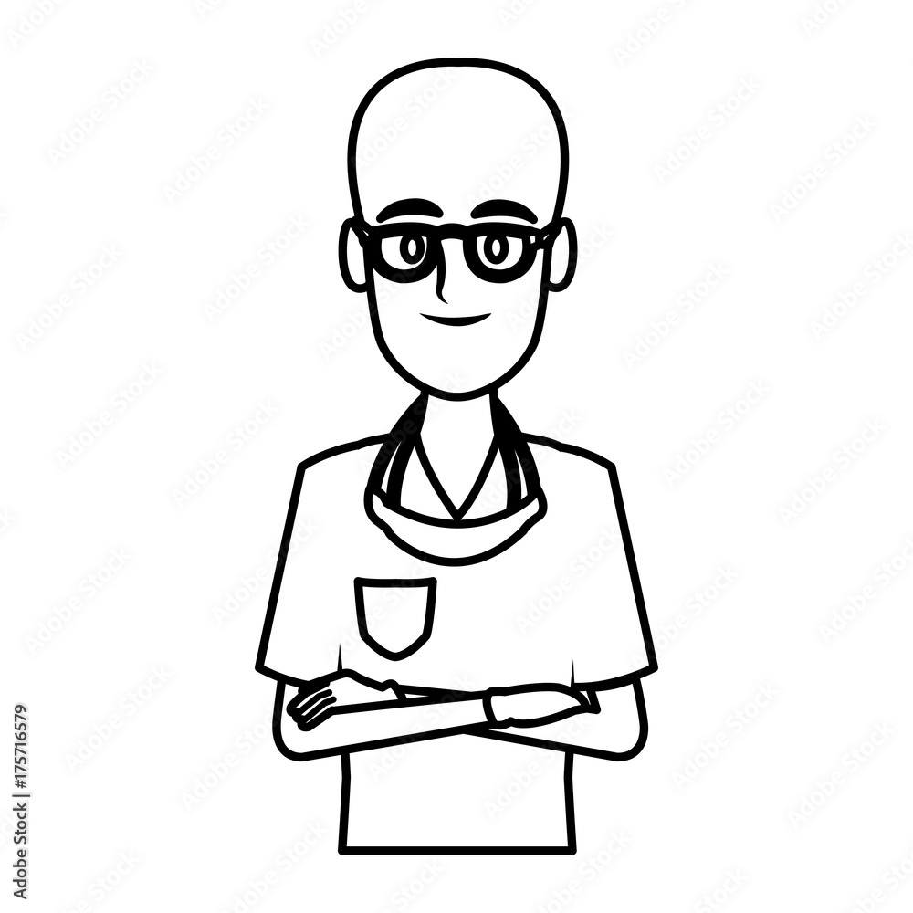 Dentist cartoon isolated icon vector illustration graphic design Dentist cartoon isolated icon vector illustration graphic design