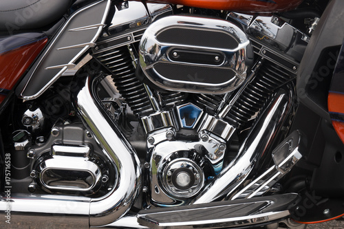 motorcycle shiny details © Mauro Rodrigues