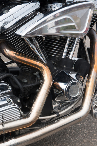 motorcycle shiny details © Mauro Rodrigues