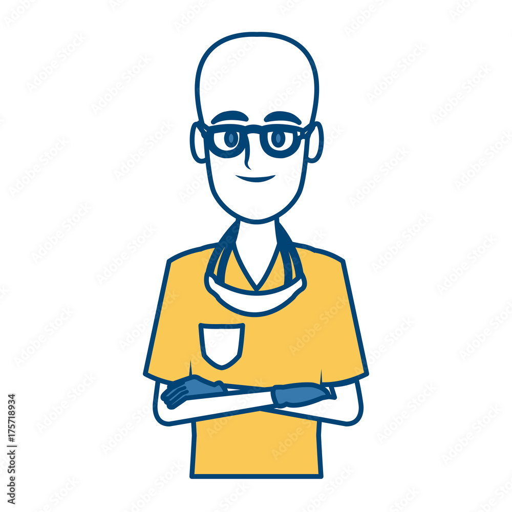Dentist cartoon isolated icon vector illustration graphic design Dentist cartoon isolated icon vector illustration graphic design