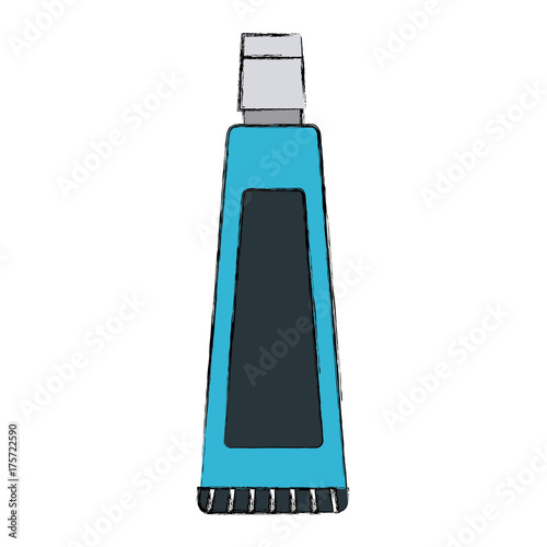 Dental Toothpaste product icon vector illustration graphic design