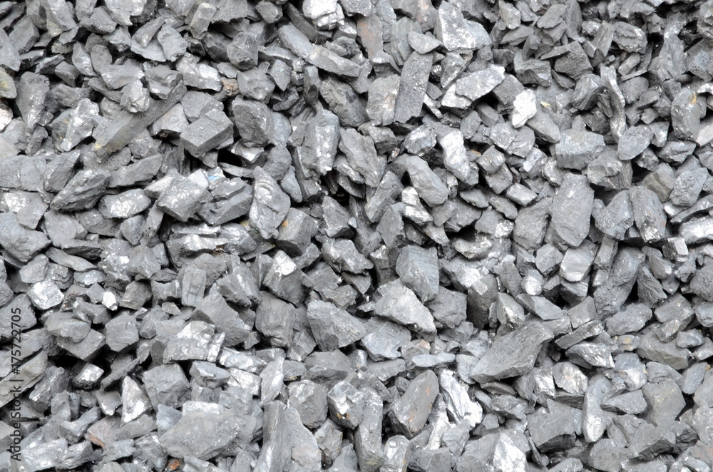 custom made wallpaper toronto digitalCoal anthracite enriched fine fraction is shot close-up.