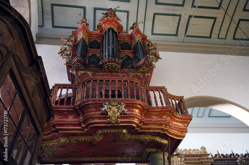 Amazing ancient pipe organ