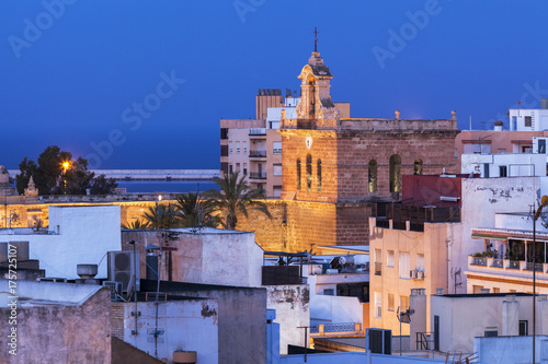 Almeria Cathedral at dawn