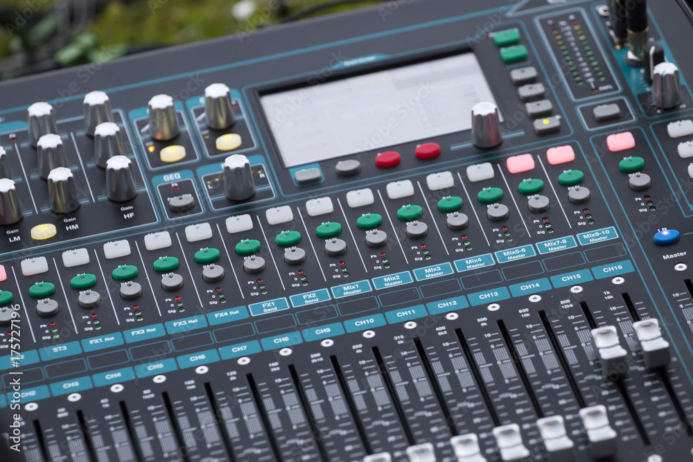 audio mixing equipment