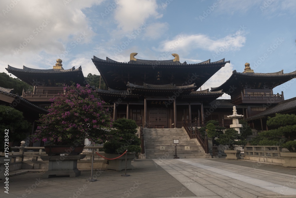 Fototapeta premium Chi Lin nunnery, Hong kong